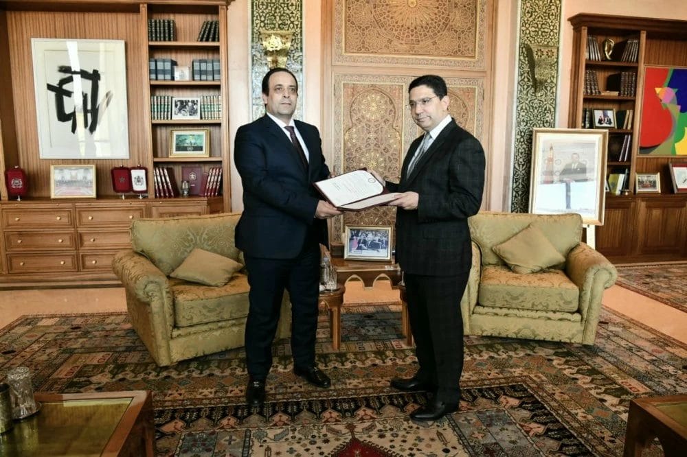 Rabat : Nasser Bourita reçoit l’envoyé du président du Conseil présidentiel libyen