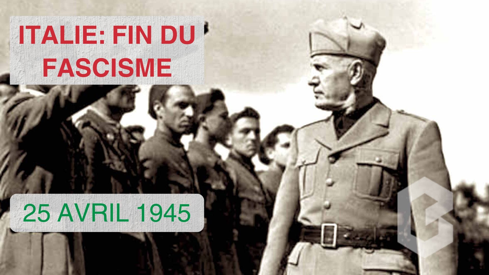 25 avril 1945, libération de l'Italie : un tournant historique