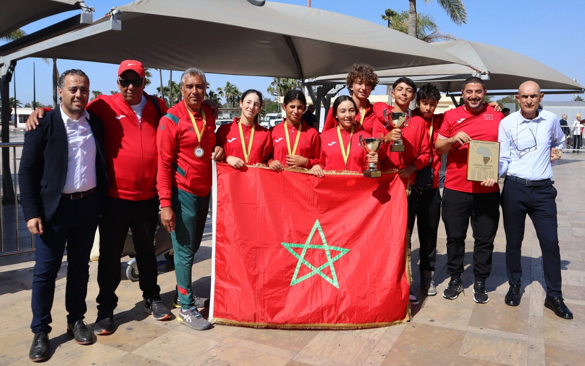 Tennis : les moins de 14 ans champions d'Afrique et qualifiés pour le Mondial