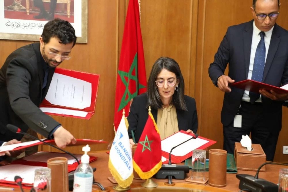 Signature de l'accord "Rapid Response Option" entre le Maroc et la Banque mondiale