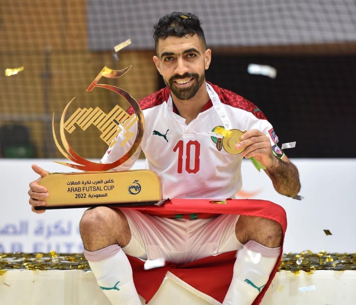 Soufiane El Mesrar nommé parmi les dix meilleurs joueurs de futsal au monde