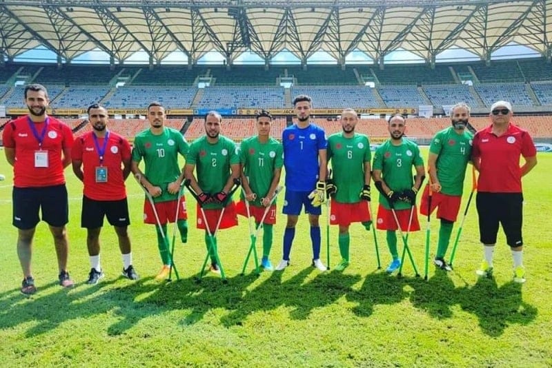 L'équipe nationale pour amputés se qualifie pour la Coupe du monde 2026