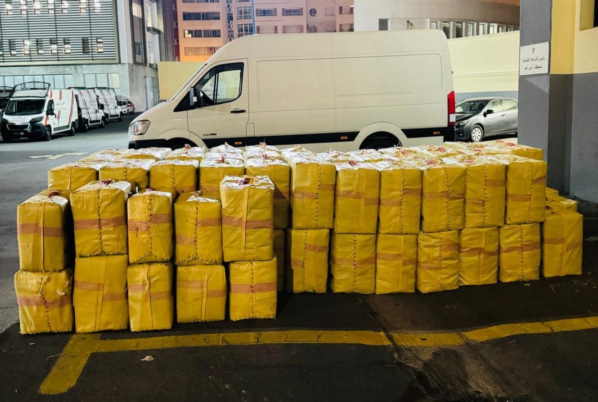 Casablanca : plus de quatre tonnes de chira saisies