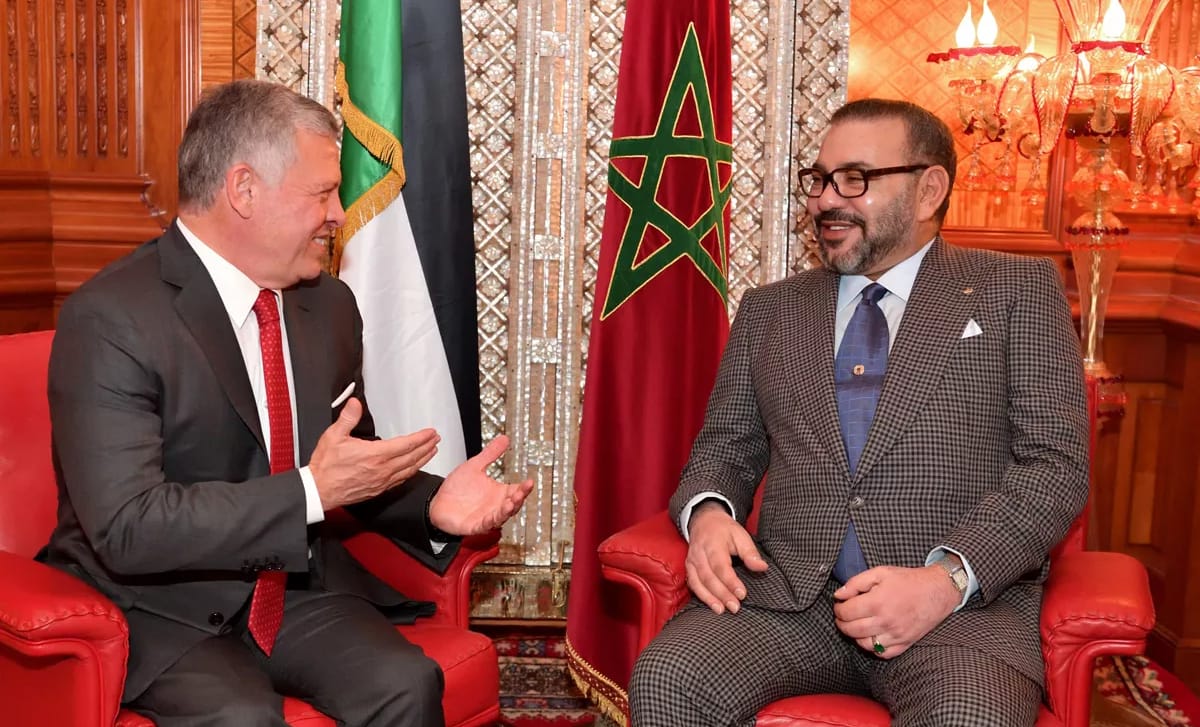 Le roi Mohammed VI félicite le roi Abdallah II pour 25 ans de règne