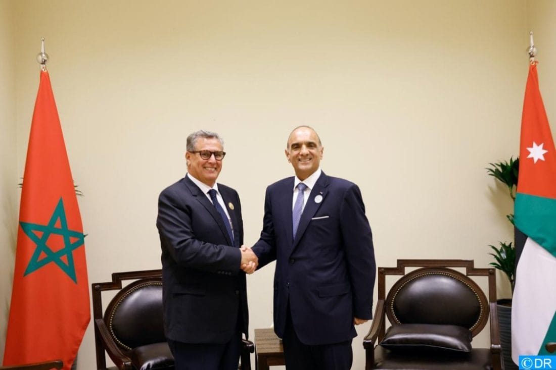 À Amman, Akhannouch s'entretient avec son homologue jordanien