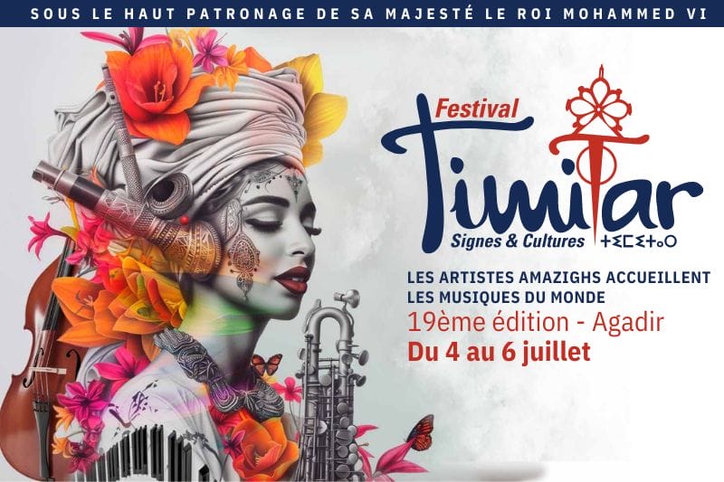 Agadir accueille la 19e édition du Festival Timitar du 4 au 7 juillet