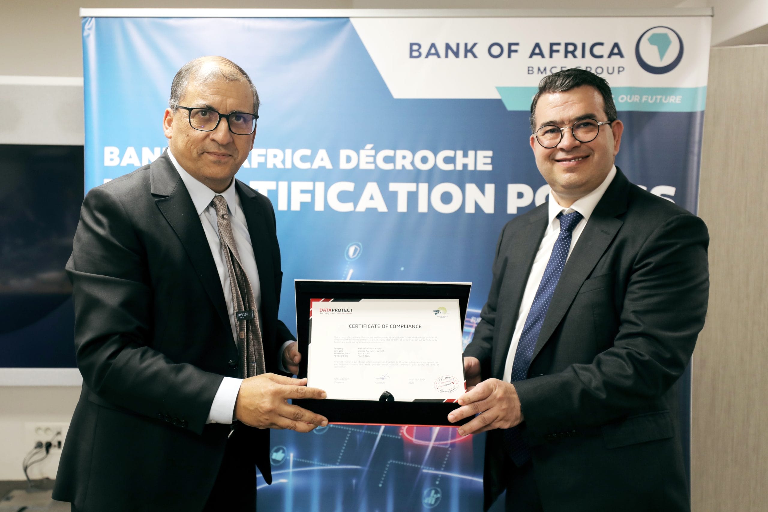 BANK OF AFRICA obtient la certification PCI DSS pour la sécurité des transactions