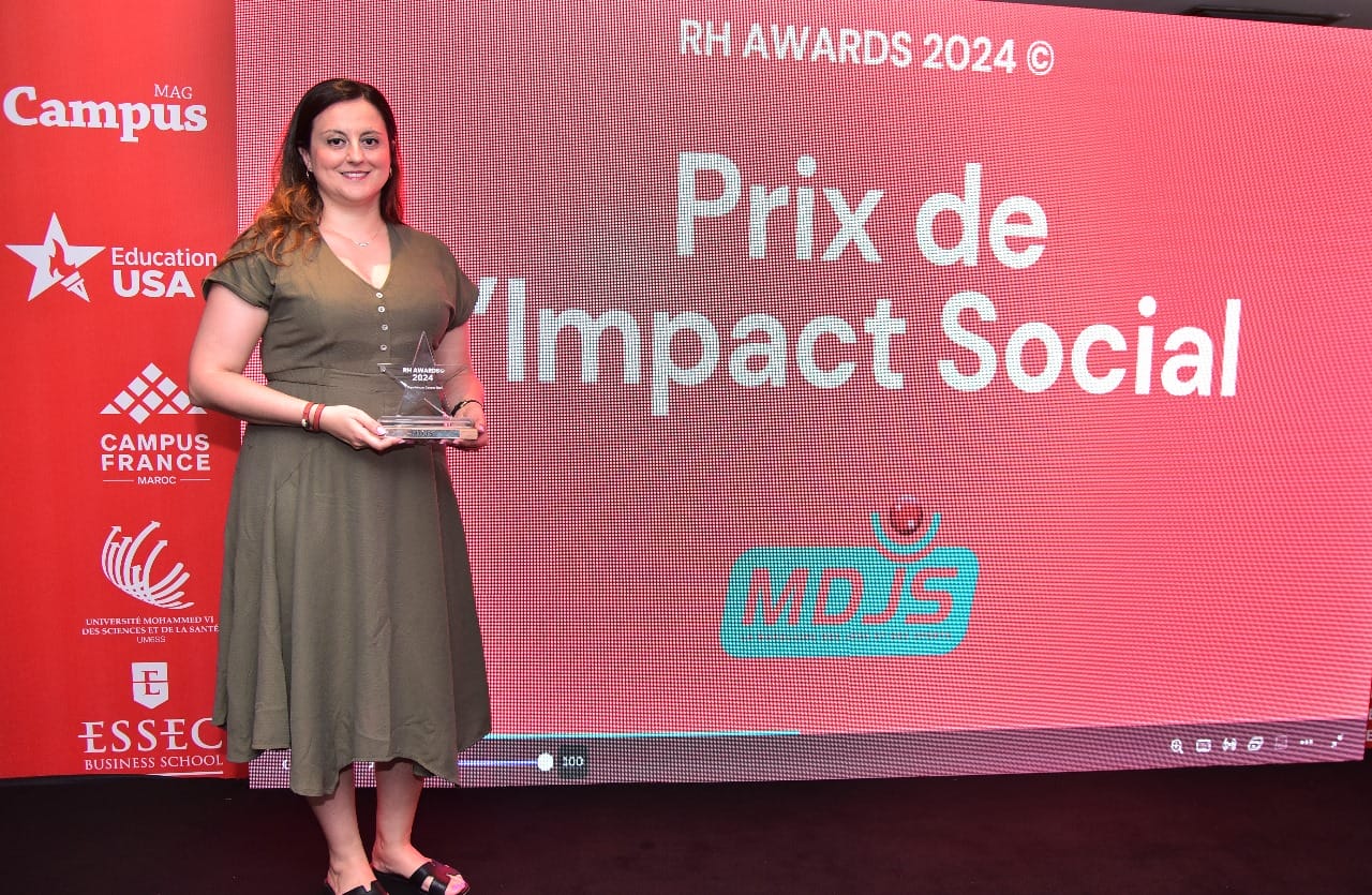 RH AWARDS 2024 : la MDJS remporte le Prix de l'Impact Social