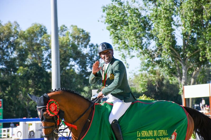 Saut d'obstacles seniors : Abdelkebir Ouaddar remporte le grand prix du roi Mohammed VI