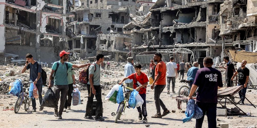 Guerre Israël-Hamas : des Palestiniens fuient Gaza suite à l'intensification des combats