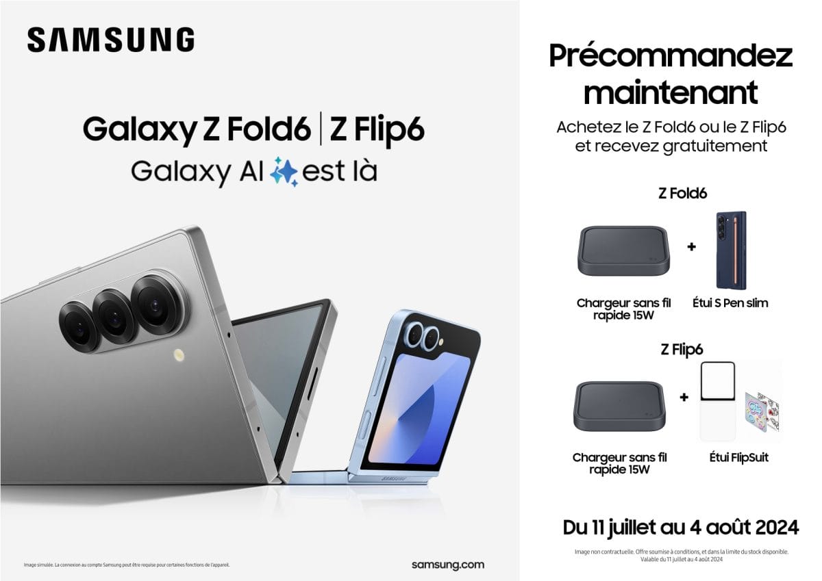 Samsung révolutionne le mobile avec les Galaxy Z Fold6 et Z Flip6