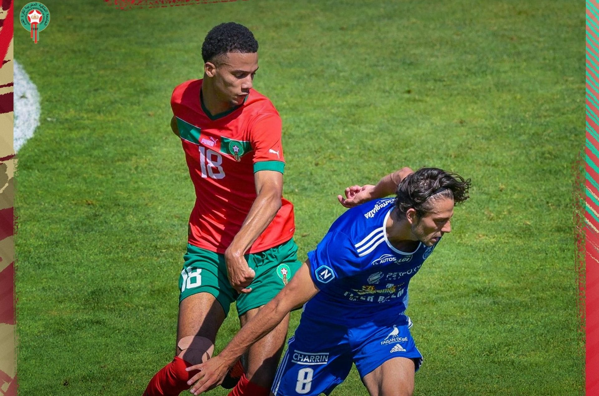 JO Paris 2024 : les Lionceaux de l’Atlas battent le FC Villefranche Beaujolais en amical