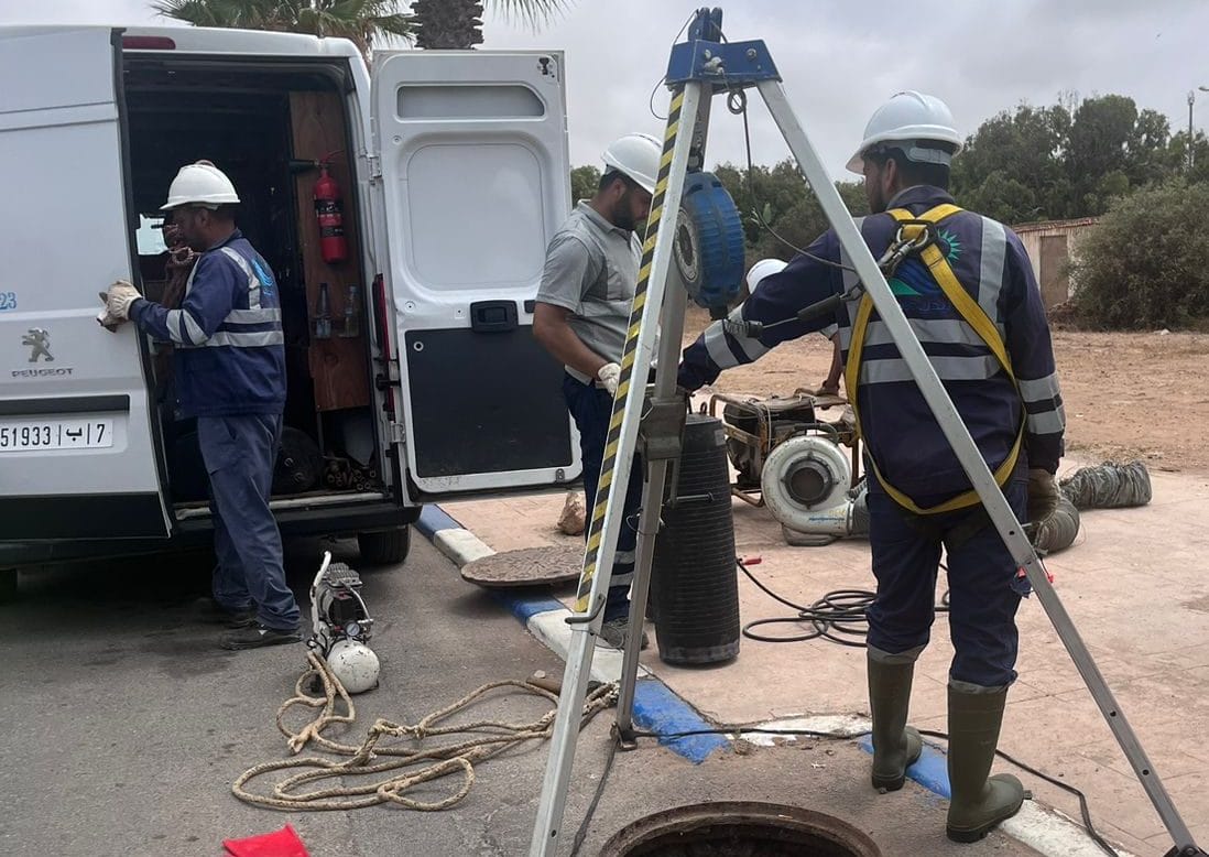 Lydec réagit au déversement d’eaux parasites à la plage d’Oued Merzeg