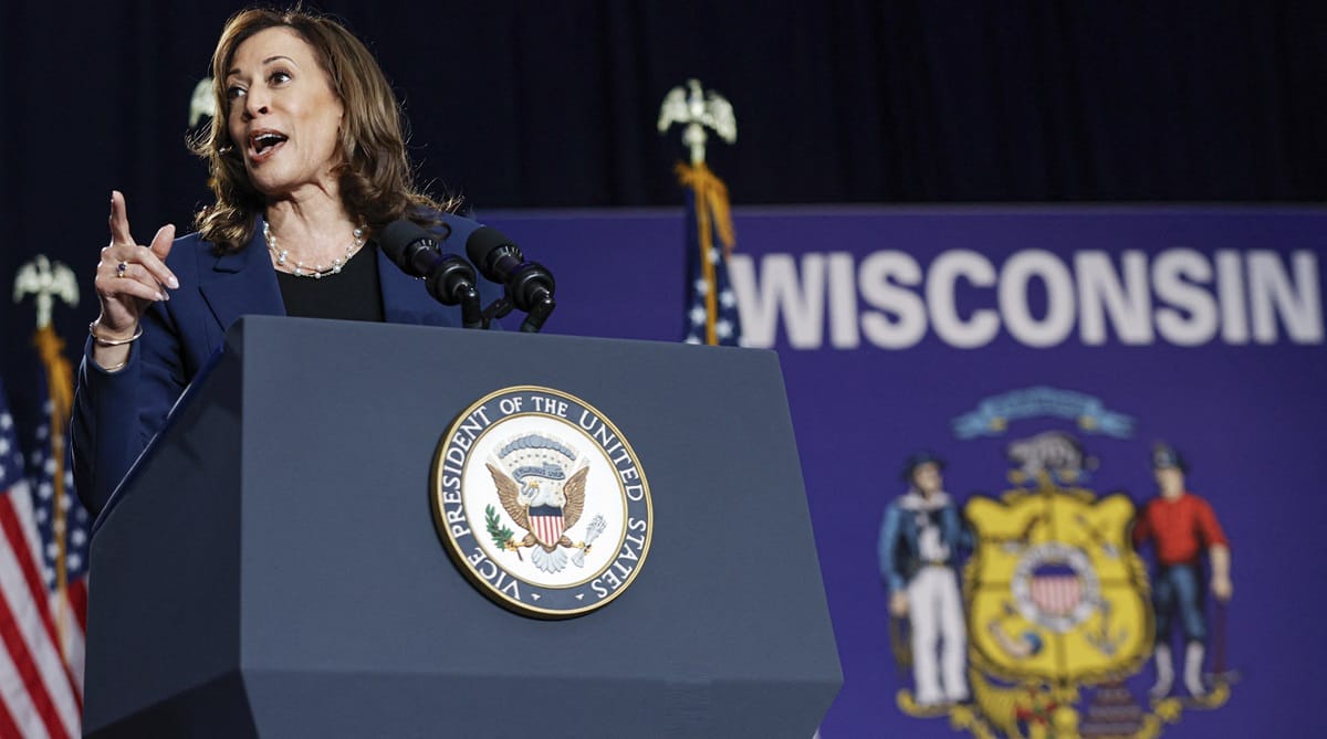 États-Unis : Kamala Harris déclare la guerre à la vision «extrémiste» de Trump