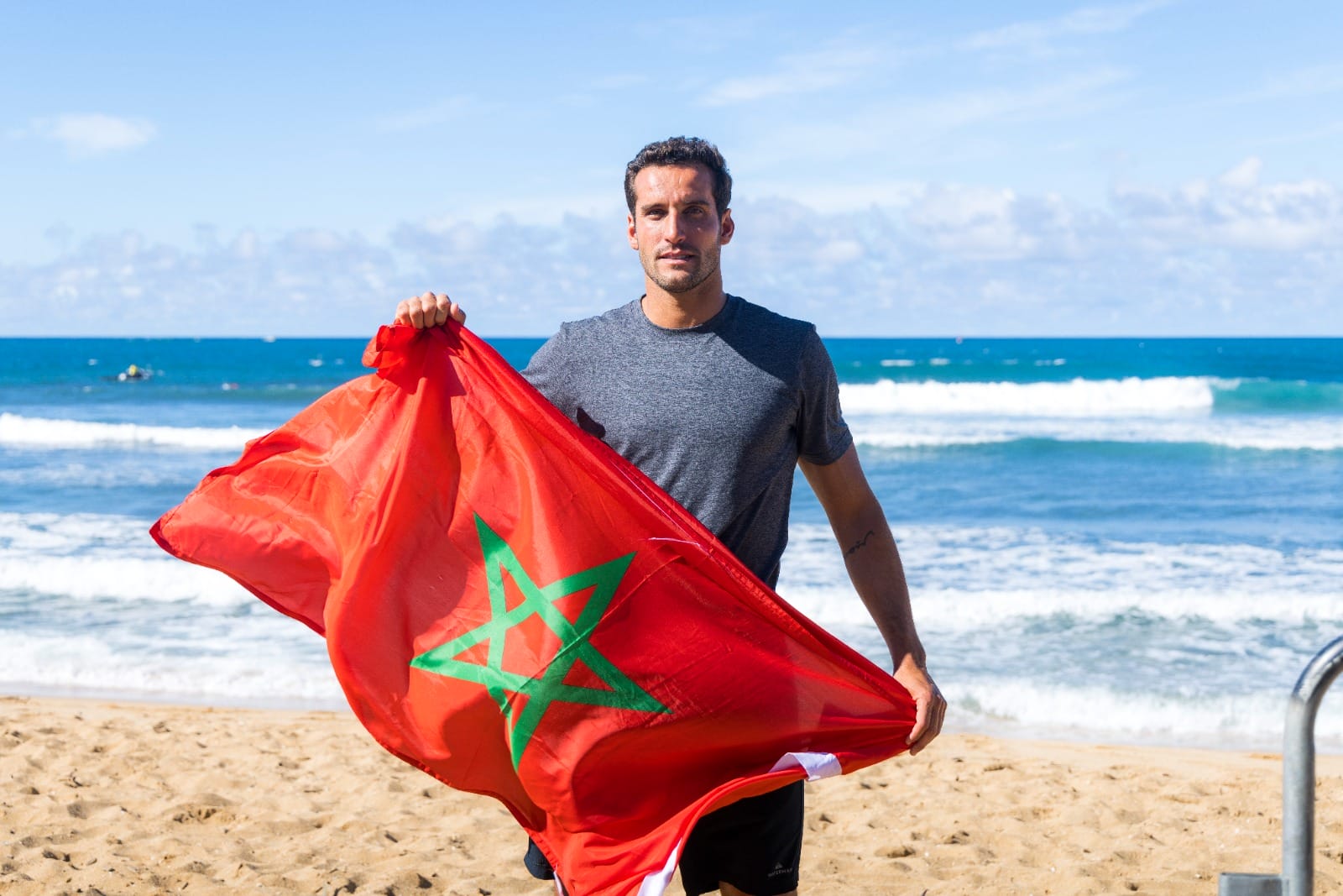 JO Paris 2024 : Ramzi Boukhiam éliminé au 3e tour des épreuves de surf