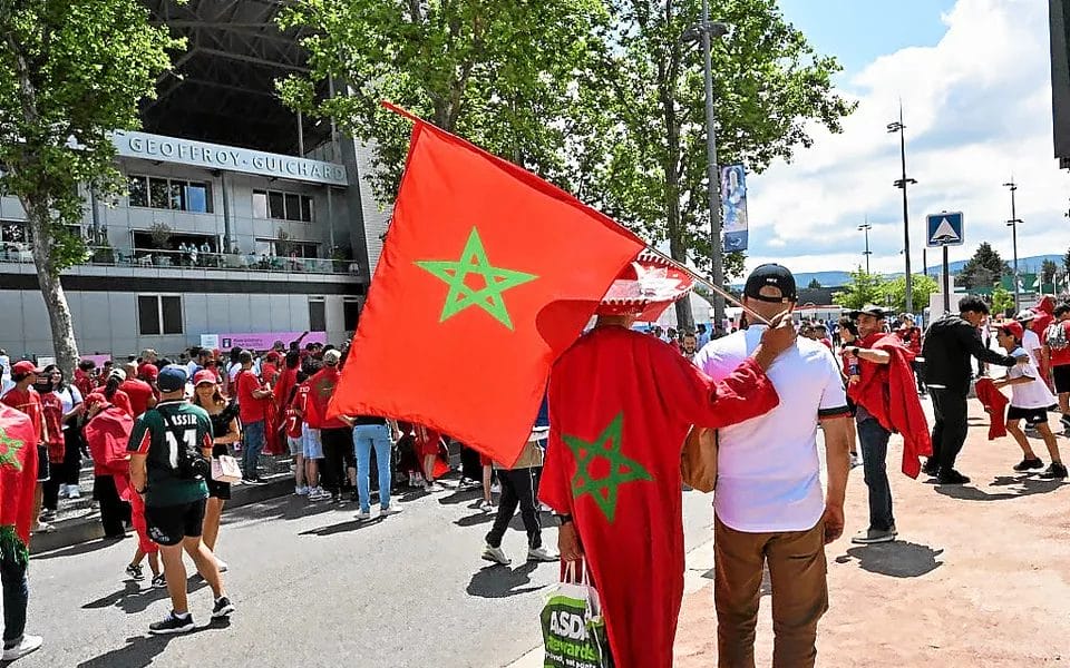 Fermeture du stand marocain à la station afrique des Jeux Olympiques