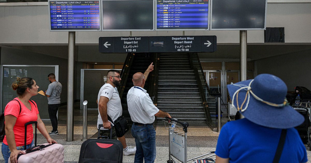 Les Tensions Géopolitiques Plongent l'Aéroport de Beyrouth dans le Chaos