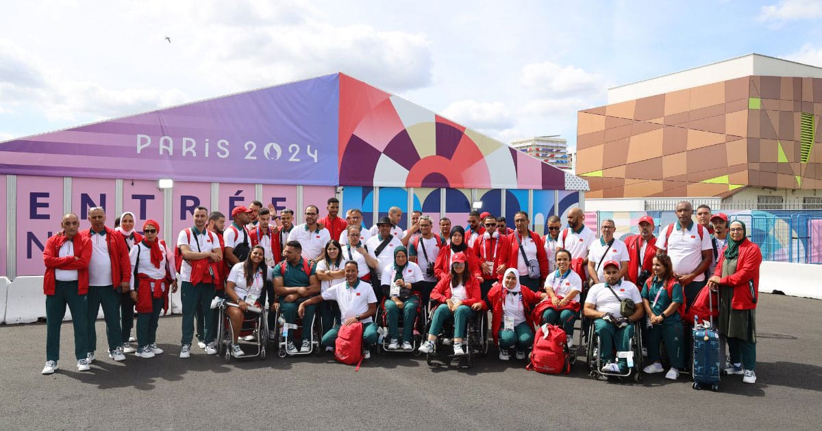 Jeux paralympiques 2024 : Les athlètes marocains arrivent à Paris