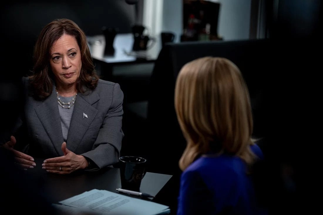 Kamala Harris défend son programme électoral dans sa première interview