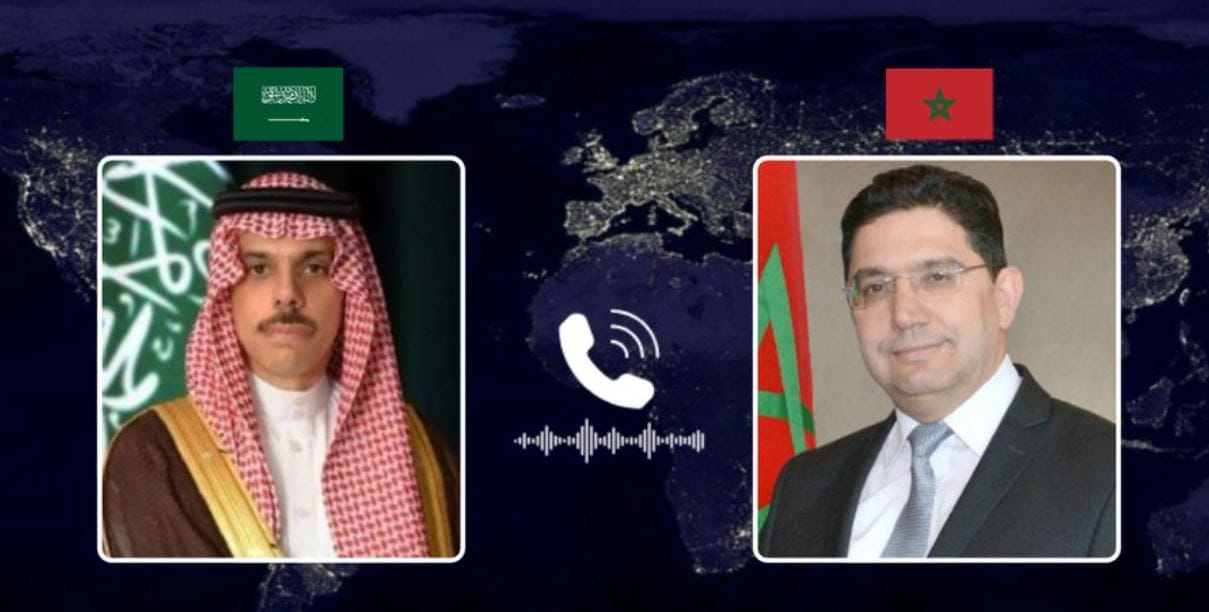 Palestine : entretien téléphonique entre Bourita et son homologue Saoudien