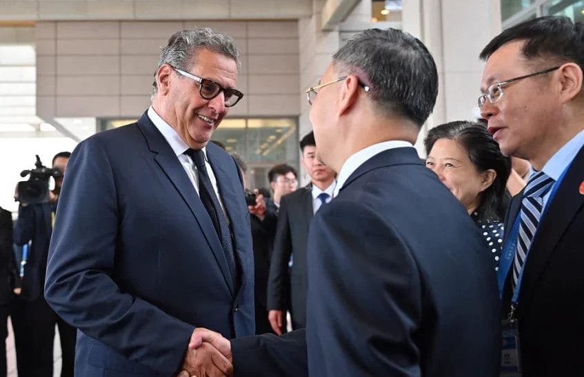 Shanghai : Akhannouch rencontre le président de Sunrise, leader mondial du textile