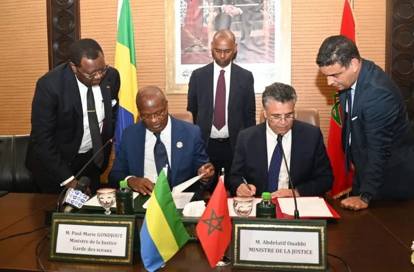 Coopération judiciaire : un nouveau partenariat entre le Maroc et le Gabon signé à Rabat