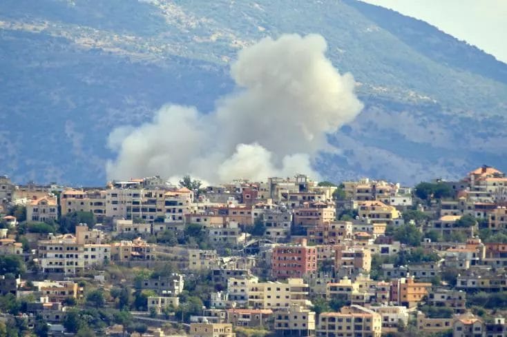 Liban : Beyrouth subit des bombardements israéliens intensifs Liban : Beyrouth subit des bombardements israéliens intensifs
