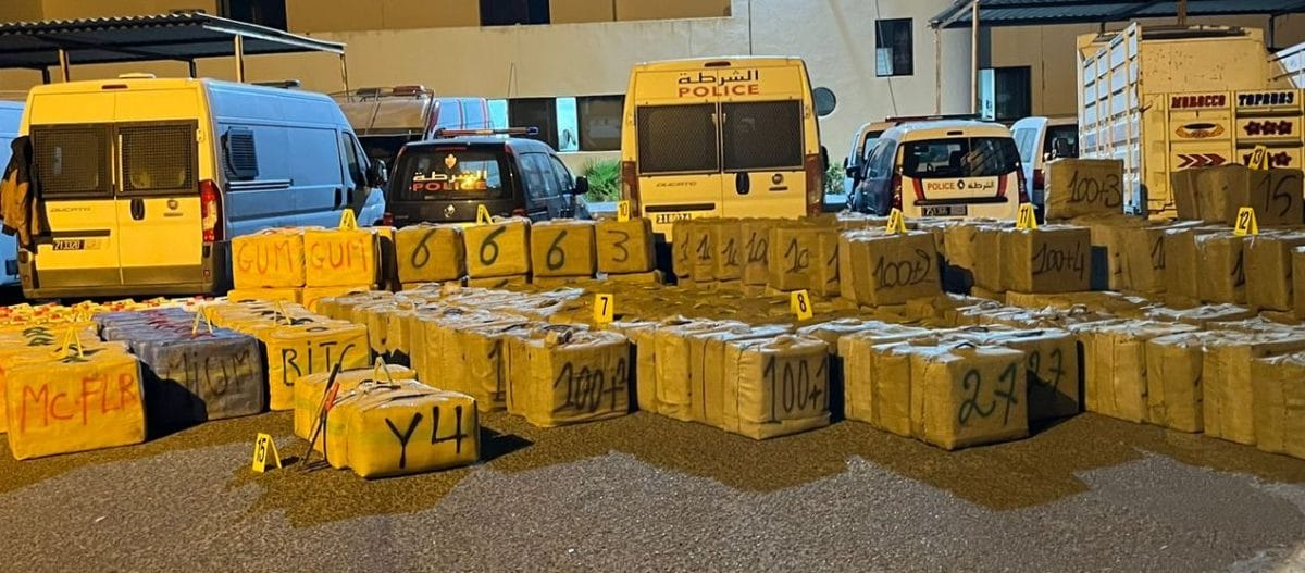 Safi : 8 tonnes de drogue saisies dans une opération anti-trafic international