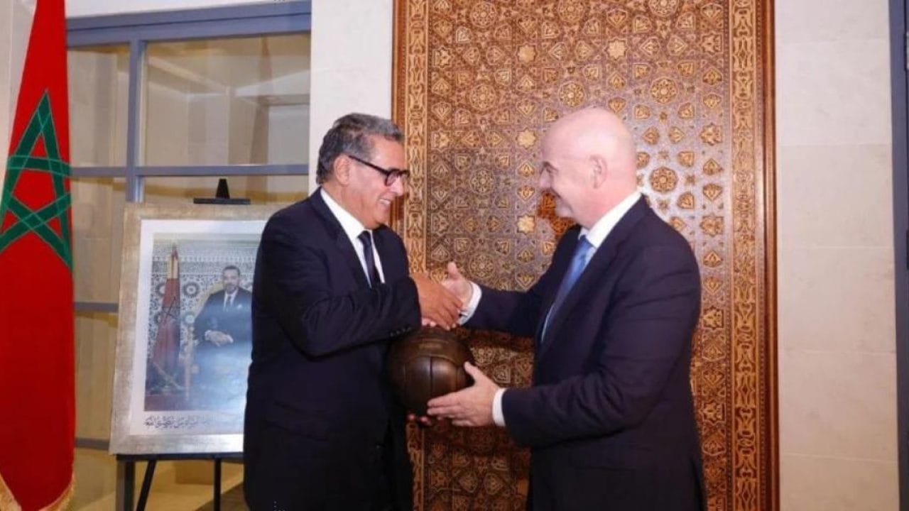 Mondial 2030 : Akhannouch et Infantino font le point sur les préparatifs du Maroc