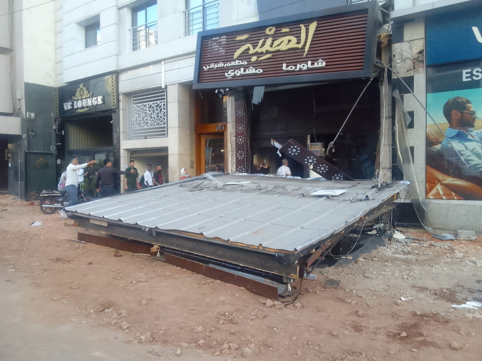 Onze blessés dans l'effondrement de la terrasse d'un restaurant à Casablanca