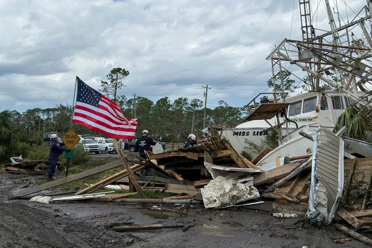 États-Unis : le bilan du passage de l’ouragan Hélène s’alourdit à 100 morts