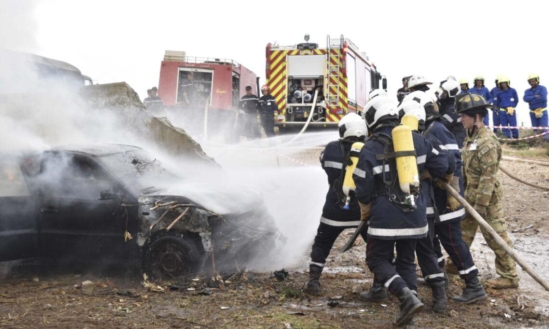 Maroc - USA : forces armées en exercice