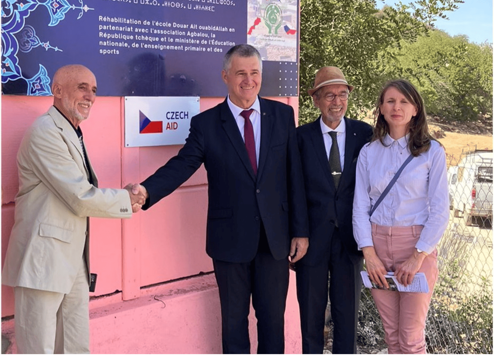 Maroc – Tchéquie : l’école d’Ait Ouabidallah réhabilitée