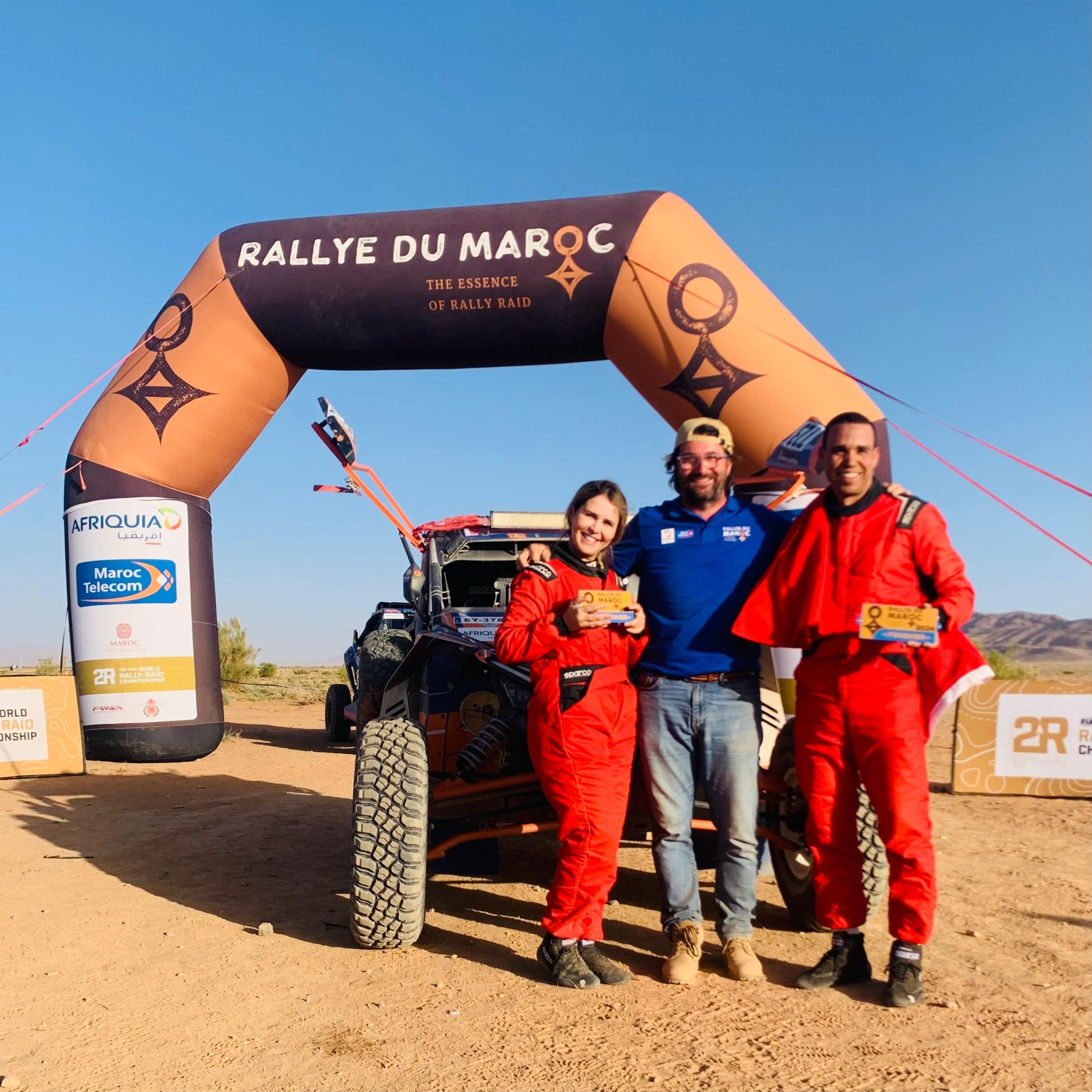 Hanane Amraoui et Ali Oubassidi triomphent sur leurs terres au Rallye du Maroc Hanane Amraoui et Ali Oubassidi triomphent sur leurs terres au Rallye du Maroc