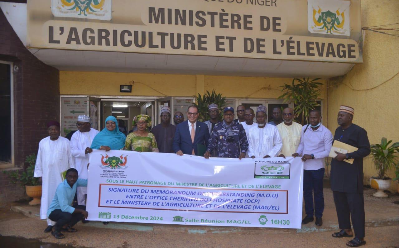 OCP Africa et le Niger : un accord pour transformer l’agriculture