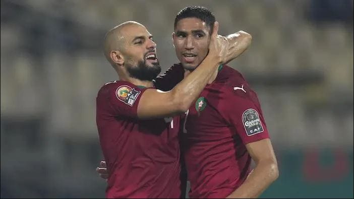 CAF Awards 2024 : Hakimi et Amrabat dans le Onze Masculin, Chebbak dans le Onze Féminin 2 hakimi amrabat lebrief.ma