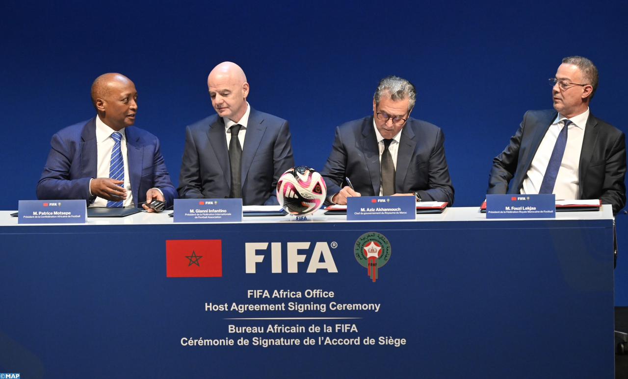 La FIFA installe son Bureau Afrique au Maroc