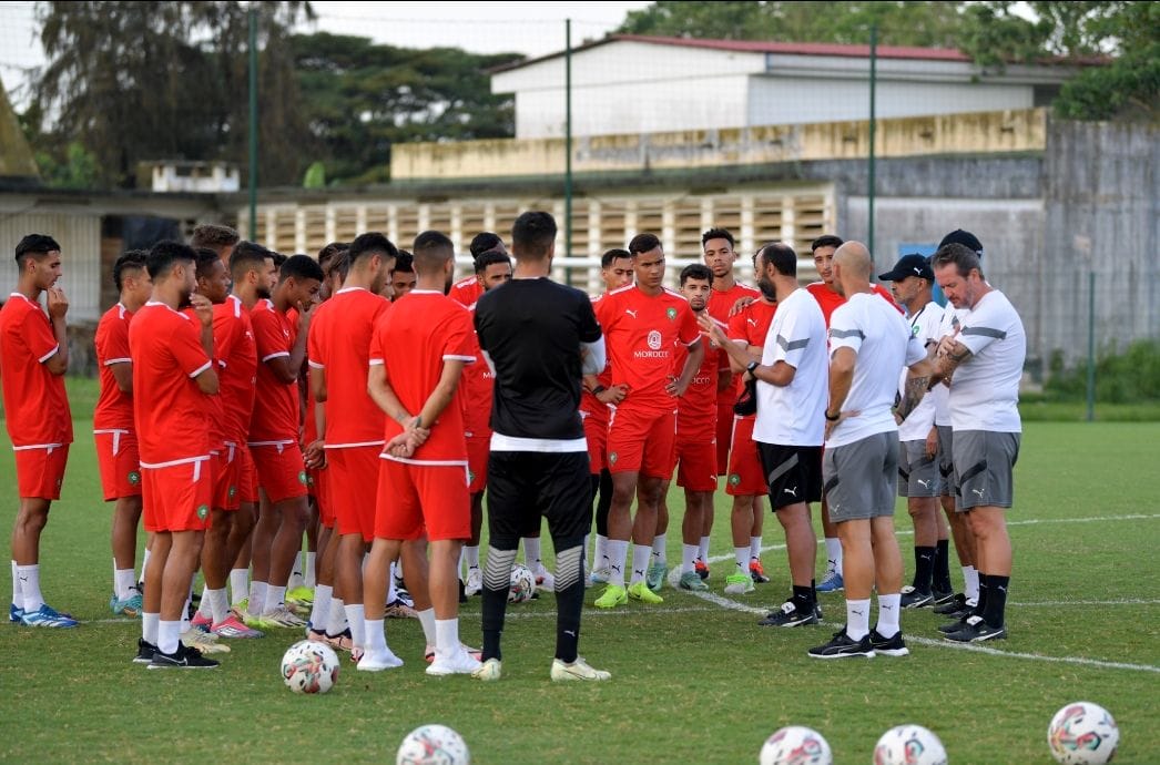 CHAN 2025 : l’équipe marocaine des locaux en préparation