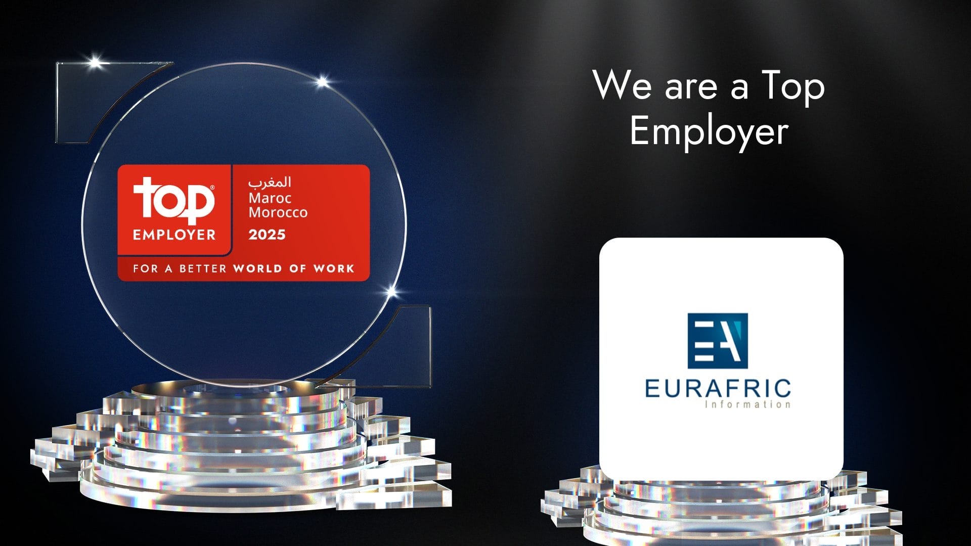 Eurafric Information consacré Top Employer pour la 6e année consécutive Eurafric Information consacré Top Employer pour la 6e année consécutive