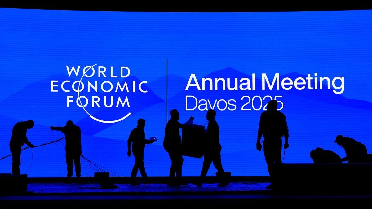 Le forum économique mondial s'ouvre à Davos