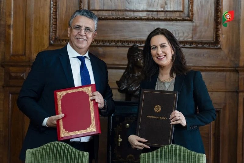 CDM 2030 : déclaration d'intention conjointe Maroc-Portugal pour renforcer la justice
