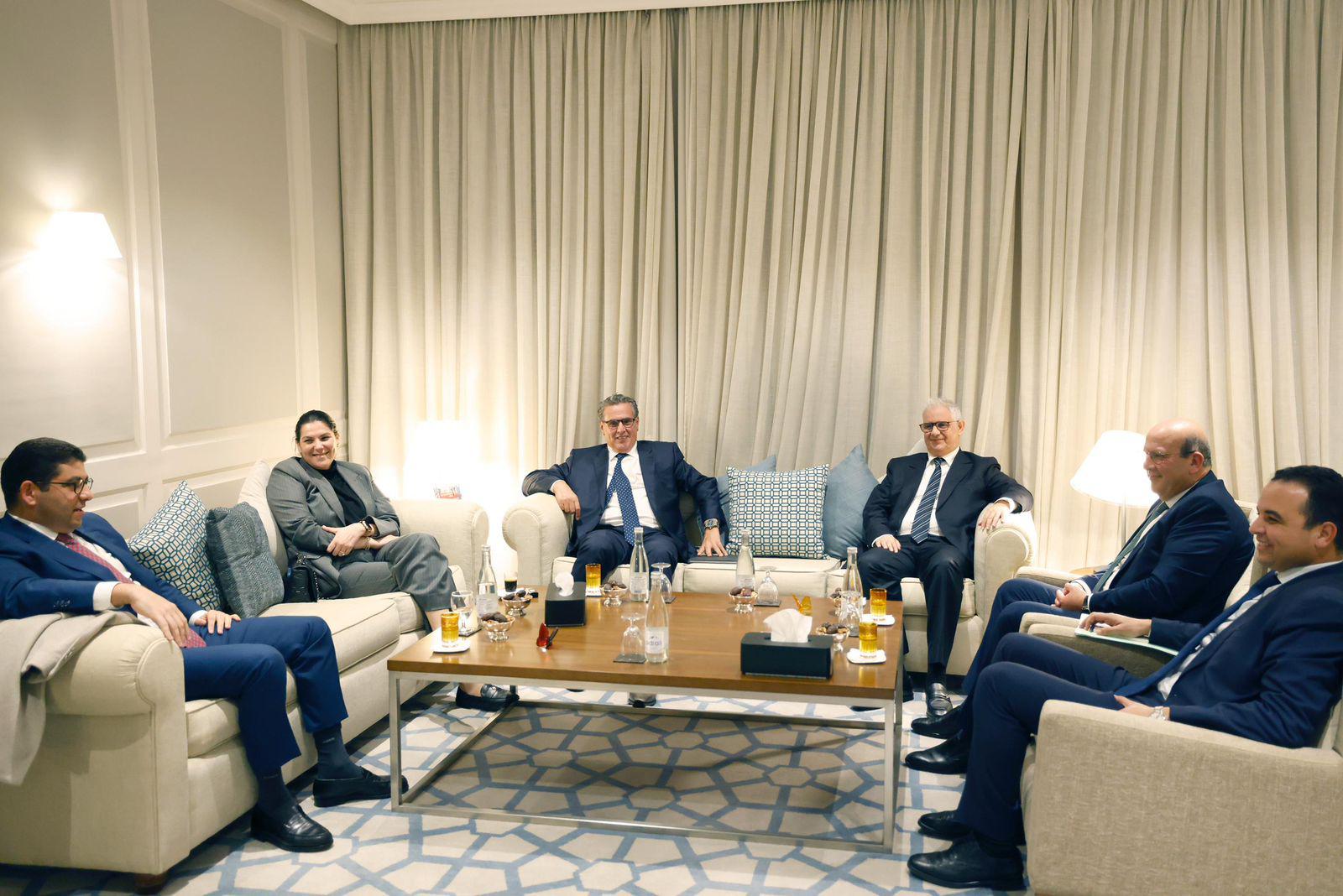 Réunion de la majorité gouvernementale : Soutien à la Palestine et priorités politiques Réunion de la majorité gouvernementale : Soutien à la Palestine et priorités politiques