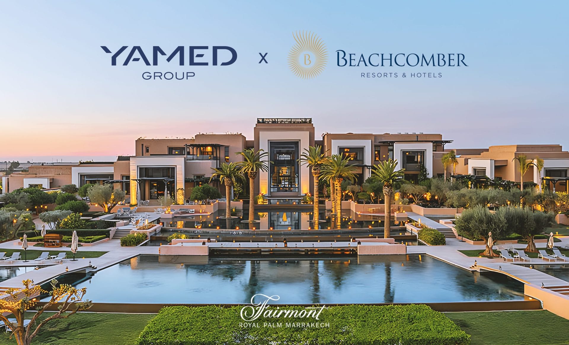 Beachcomber et Yamed annoncent un partenariat pour l'extension du Fairmont Royal Palm Marrakech