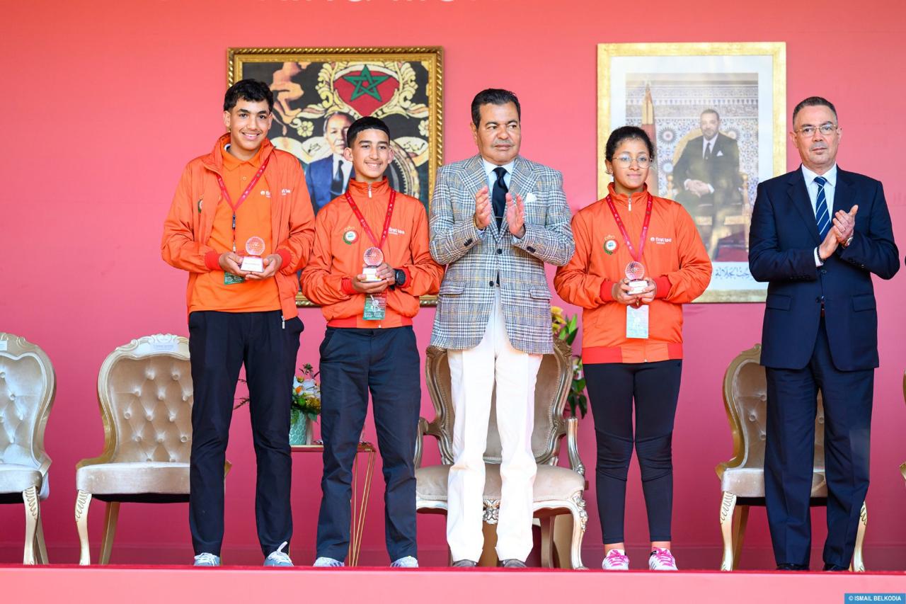 Le prince Moulay Rachid célèbre l’élite du golf à Rabat