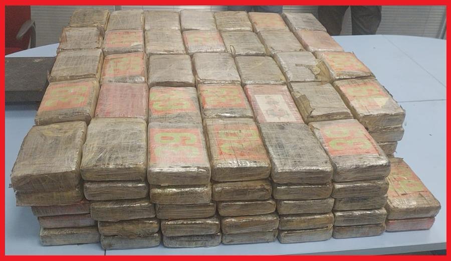 Plus de 180 kg de cocaïne saisi au poste frontière de Guerguerat