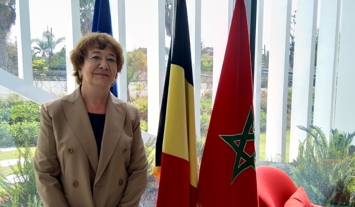 L'ancienne ambassadrice de Belgique au Maroc décorée du wissam al-alaoui de l’ordre de commandeur
