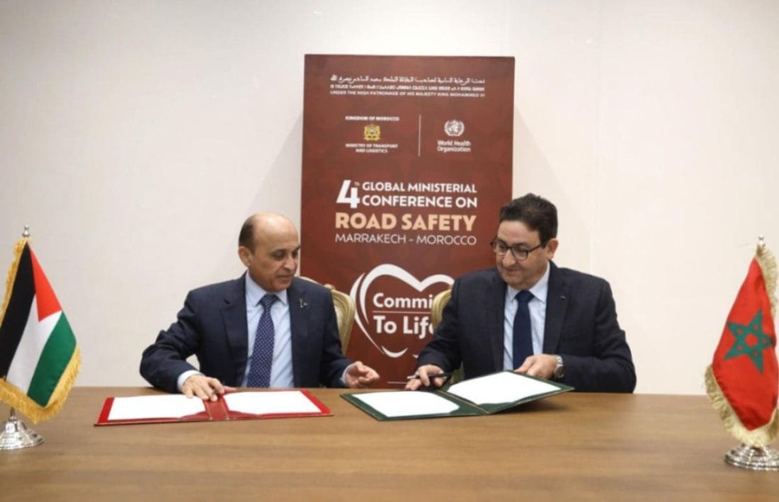 Transport et logistique : signature d’un accord entre le Maroc et la Palestine