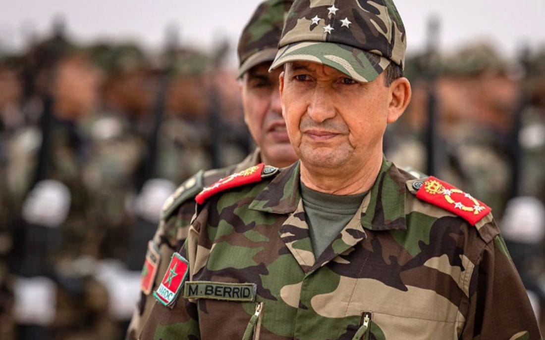 Mohammed Berrid rencontre le commandant de la force de la mission onusienne dans les provinces Sud