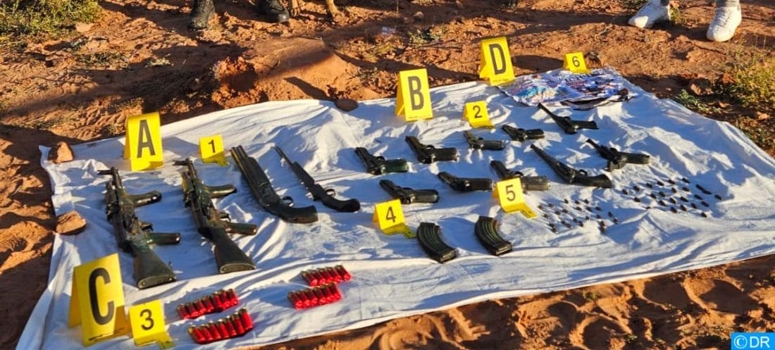 Démantèlement d’une cellule terroriste : une cache d’armes découverte près d’Errachidia