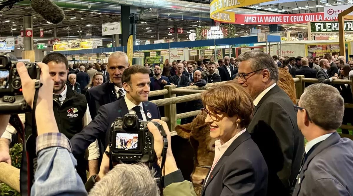 Macron se dit "très fier" d'accueillir le Maroc au Salon de l'agriculture